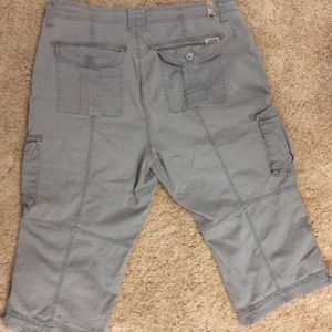 Z&D long capris on cargo green